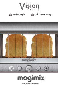 Mode d’emploi Magimix Vision Grille pain
