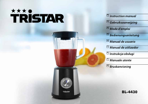 Manual Tristar BL-4430 Blender