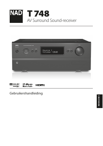 Bedienungsanleitung NAD T 748 Receiver
