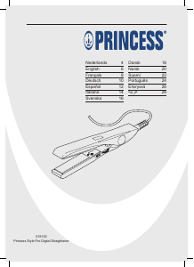 Käyttöohje Princess 519100 Style Pro Digital Hiustensuoristin
