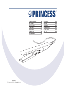 Bedienungsanleitung Princess 519200 Style Haarglätter