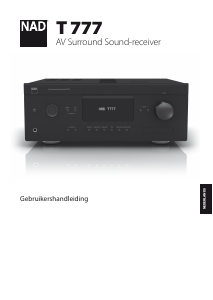 Handleiding NAD T 777 Receiver