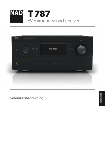 Bedienungsanleitung NAD T 787 Receiver