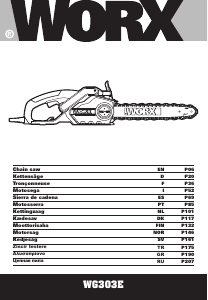 Manual Worx WG303E Chainsaw