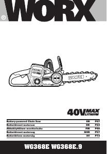Manual Worx WG368E Chainsaw