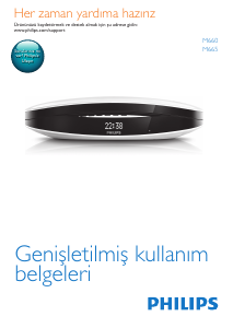 Kullanım kılavuzu Philips M6651BB Kablosuz telefon