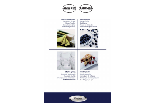 Mode d’emploi Whirlpool AMW 415 IX Micro-onde