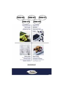 Mode d’emploi Whirlpool AMW 466 NB Micro-onde