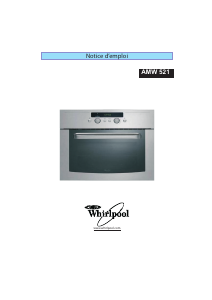 Mode d’emploi Whirlpool AMW 521 NB Micro-onde