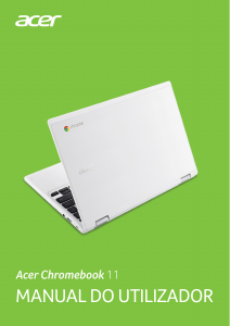 Manual Acer Chromebook 11 CB3-132 Computador portátil