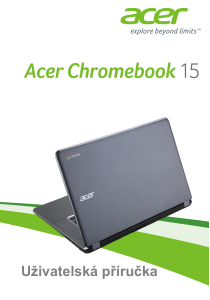Manuál Acer Chromebook 15 CB3-531 Laptop