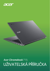 Manuál Acer Chromebook 715 CB715-1WT Laptop