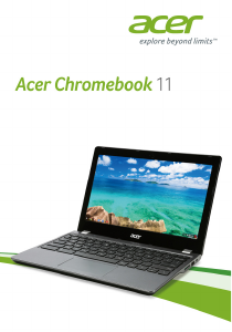 Manual Acer Chromebook C720P Computador portátil