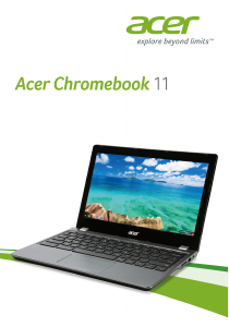 Handleiding Acer Chromebook C720P Laptop