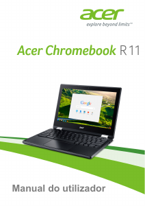 Manual Acer Chromebook R 11 C738T Computador portátil