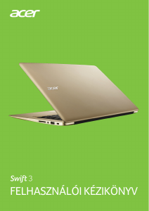 Használati útmutató Acer SF314-51-76EY Swift 3 Laptop