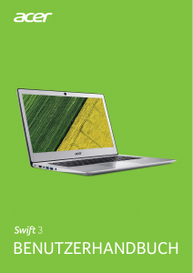 Bedienungsanleitung Acer SF314-53G-87EQ Swift 3 Notebook