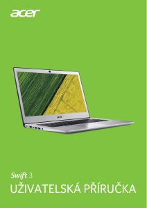 Manuál Acer SF314-53G-87EQ Swift 3 Laptop