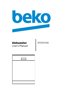 Handleiding BEKO DFS 05X10 Vaatwasser