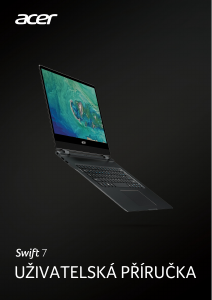 Manuál Acer Swift 7 SF714-51T Laptop