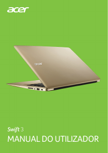 Manual Acer Swift S30-10 Computador portátil