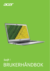 Bruksanvisning Acer Swift SF113-31 Laptop