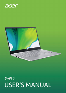 Manual Acer Swift SF314-42 Laptop