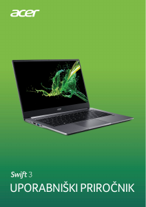 Priročnik Acer Swift SF314-57G Prenosni računalnik