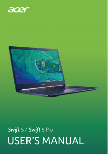 Manual Acer Swift SF514-53T Laptop
