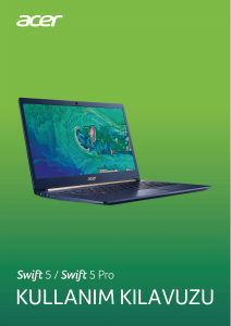 Kullanım kılavuzu Acer Swift SF514-53T Dizüstü bilgisayar