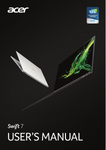 Handleiding Acer Swift SF714-52T Laptop