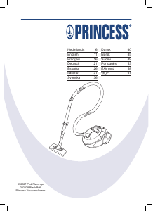 Manual Princess 332828 Black Bull Aspirador