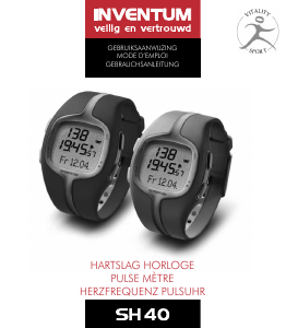 Mode d’emploi Inventum SH40 Montre sport