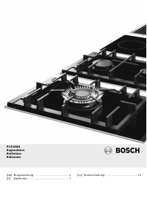 Brugsanvisning Bosch PCX345E Kogesektion