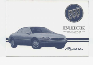 Handleiding Buick Riviera (1995)
