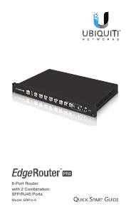 Handleiding Ubiquiti Networks EdgeRouter Pro Router