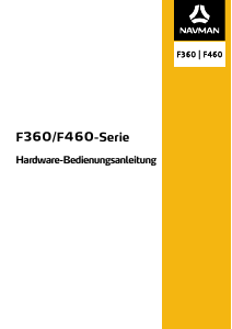 Bedienungsanleitung Navman F460 Navigation