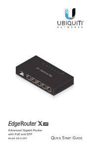 Handleiding Ubiquiti Networks EdgeRouter X SFP Router