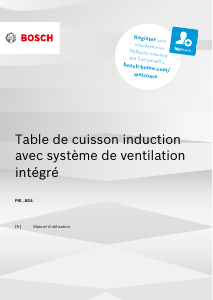 Mode d’emploi Bosch PIE611B15E Table de cuisson