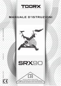 Manuale Toorx SRX 90 Cyclette