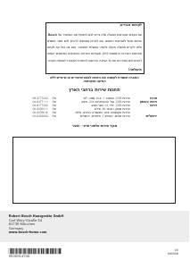 מדריך Bosch PIE675N14E כיריים