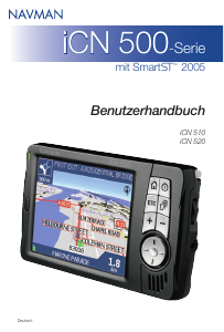 Bedienungsanleitung Navman iCN 520 Navigation