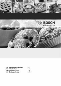 Manual Bosch PIN651T15E Hob