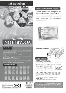 Mode d’emploi Megableu Vocabulon