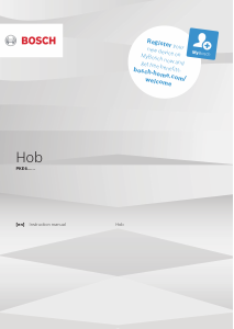 Manual Bosch PKE611D17X Hob