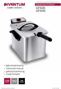 Bedienungsanleitung Inventum GF635 Fritteuse