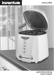 Handleiding Inventum FR34 Friteuse