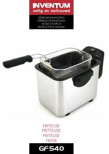 Bedienungsanleitung Inventum GF540 Fritteuse