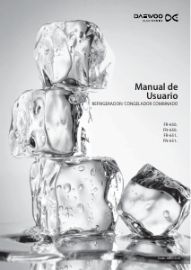 Manual de uso Daewoo FN-651NT Frigorífico combinado