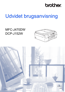 Brugsanvisning Brother MFC-J470DW Multifunktionsprinter
